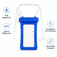 Waterproof Mobile Pouch / Water Proof Mobile Cover – IPX8 Phone Rain Cover